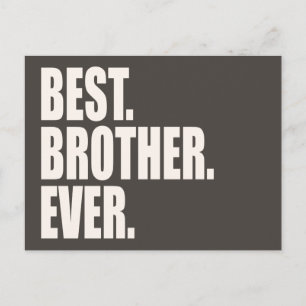 Best. Brother. Ever. Postcard
