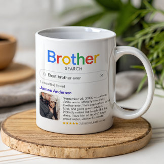 Best Brother Ever Search Results Photo & Message Coffee Mug