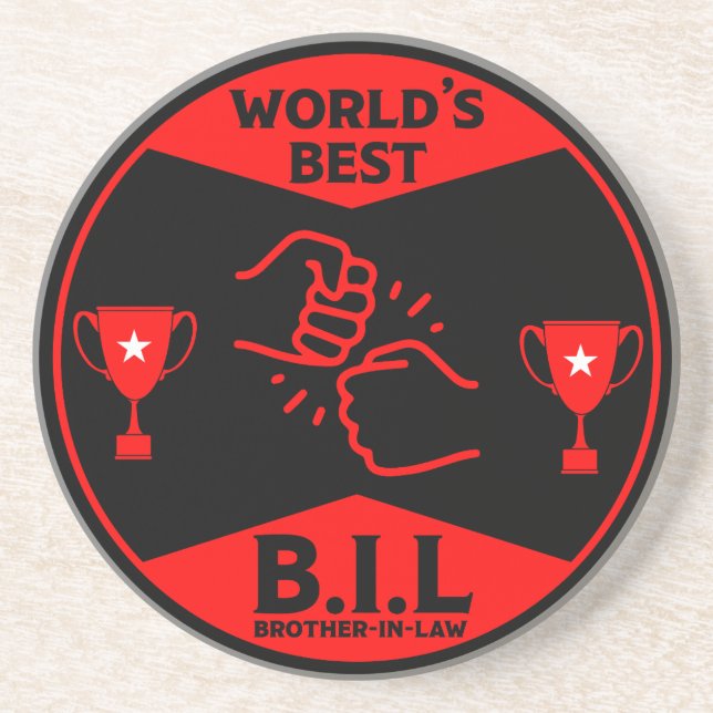Best Brother-In-Law Coaster (Front)