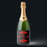 Best Brother-In-Law Sparkling Wine Label<br><div class="desc">Best Brother-In-Law. ©Copyright HGIFU Stores Only. All Rights Reserved.</div>