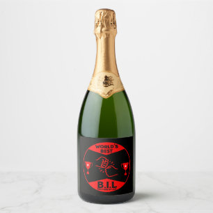 Best Brother-In-Law Sparkling Wine Label