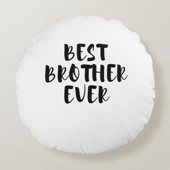 Best brother round cushion (Front)