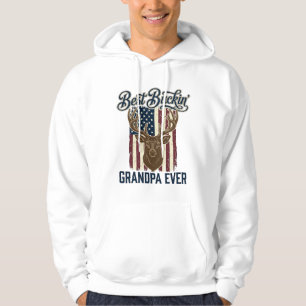Best Buckin Grandpa Ever Deer Hunting Shirt Design
