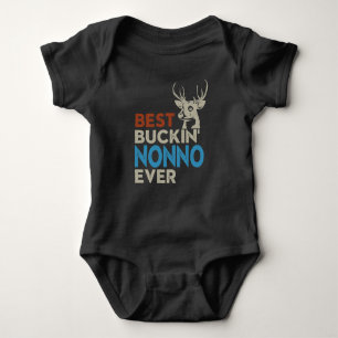 Best Buckin NONNO Shirt, Hoodie Stunning Design Baby Bodysuit
