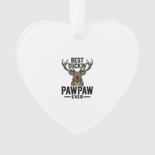 Best Buckin Pawpaw Vintage Deer Hunting Shirt_1 Ornament