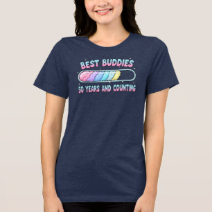 Best Buddies 50 Years and Counting Tri-Blend Shirt