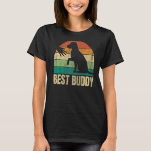 Best Buddy Dog Owner And Dog T-Shirt