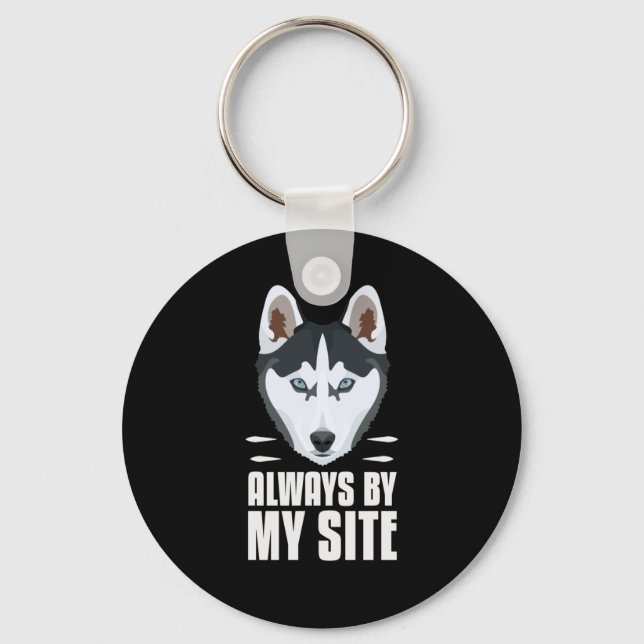 Best Buddy, Husky Key Ring (Front)