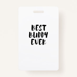 best Buddy ID Badge
