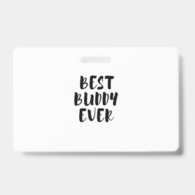 best Buddy ID Badge (Front)
