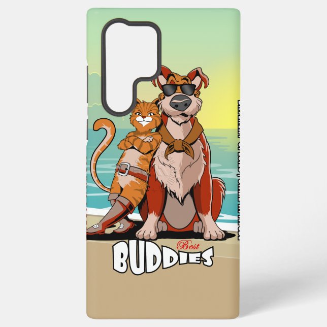 Best Buddy |  Samsung Galaxy S22 Ultra Case (Back)