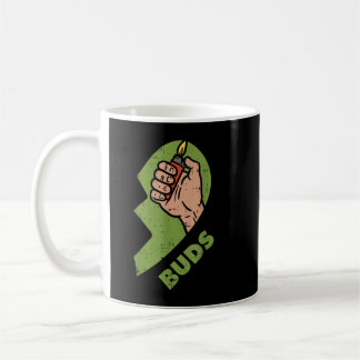 Best Buds Weed Matching Couple Lighter Stoner Fri Coffee Mug