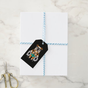 Best Bulldog Dad Ever – Cute Bulldog Father’s Day Gift Tags
