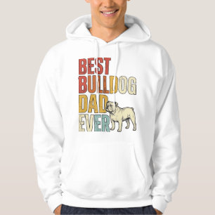 Best Bulldog Dad Ever Vintage Engraving Shirt Desi
