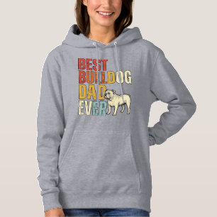 Best Bulldog Dad Ever Vintage Engraving Shirt Desi