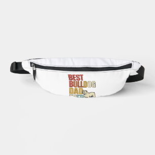 Best Bulldog Dad Ever Vintage Engraving Shirt Desi Bum Bags