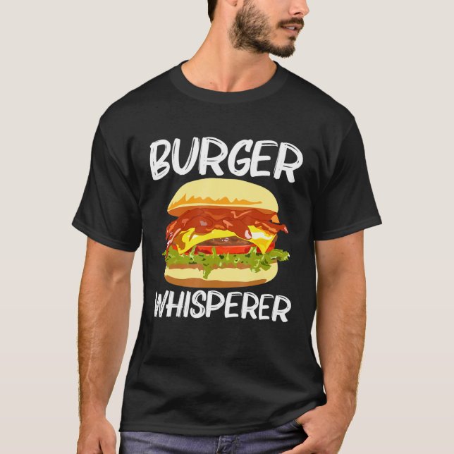 Best Burger Design For Men Women Hamburger Sandwic T-Shirt (Front)