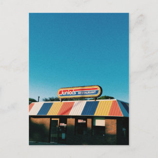 Best Burgers in Town Holiday Postcard