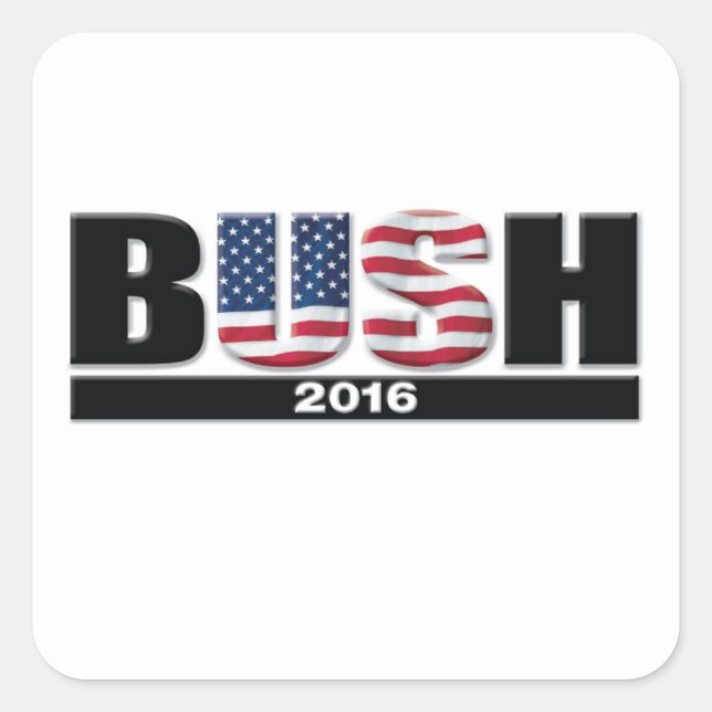 Best Bush 2016 sticker (Front)