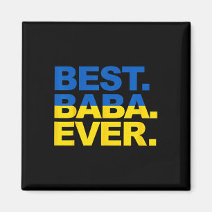 Best Byby Ever Proud Ukrainian Grandma Mother's Da Magnet