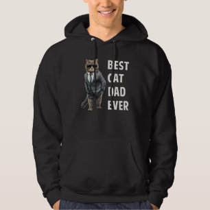 Best Cad Dad Ever  Cat Dad Fathers Day Hoodie