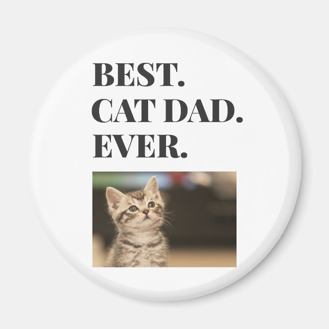 Best Cad Dad Ever Photo Magnet (Front)