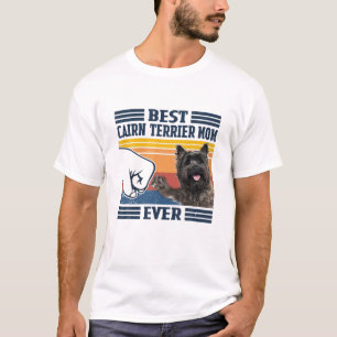 Best Cairn Terrier Mum Ever Vintage Mother Day T-Shirt