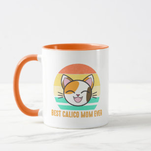 Best Calico Mum Ever Cute Calico Cat Lover Mug