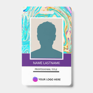 Best Card Presentation ID Card for work Badge