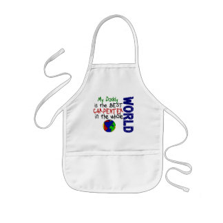 Best Carpenter In World 2 (Daddy) Kids Apron