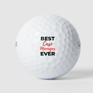 Best Case Manager Ever 2 Golf Balls
