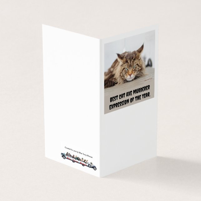 Best cat axe murderer expression (Outside)