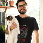 Best Cat Dad Definition | Cute Cat Face T-Shirt<br><div class="desc">Featuring a sweet definition of what a cat dad is with an adorable kitten face illustration. This personalised shirt makes a perfect give for the cat dad in your life! Fun, easy and unique - makes a great gift for birthdays, holidays and new pet homecomings. Cat dads are some of...</div>