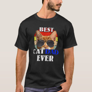Best Cat Dad Ever 2 T-Shirt