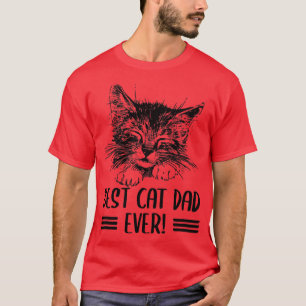 Best cat dad ever cat as pet master T-Shirt