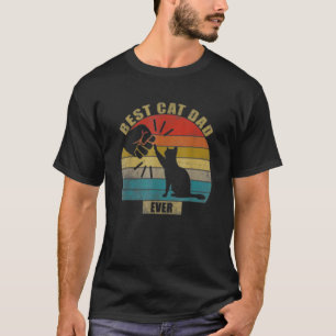 Best Cat Dad Ever Cat Daddy Father Day 13 T-Shirt