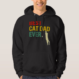 Best Cat Dad Ever     Cat Daddy Father Day Hoodie