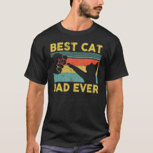 Best Cat Dad Ever Cat Daddy Father's Day T-Shirt