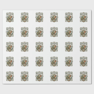 Best Cat Dad Ever Cat Mum Dad Parent Vintage Vecto Wrapping Paper