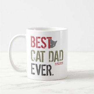 Best Cat Dad Ever Coffee Mug