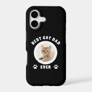 Best Cat Dad Ever Custom Photo Personalised