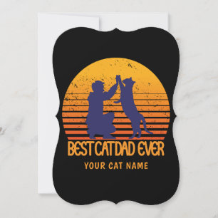 Best Cat Dad Ever: Customised design