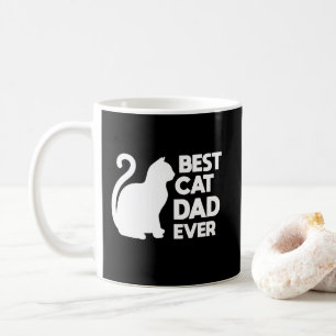 Best Cat Dad Ever Cute Pets Kittens Cat Lover Coffee Mug