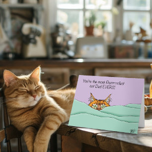 Best Cat Dad Ever! Father's Day Card