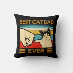 Best Cat Dad Ever Funny Cat Daddy Cushion