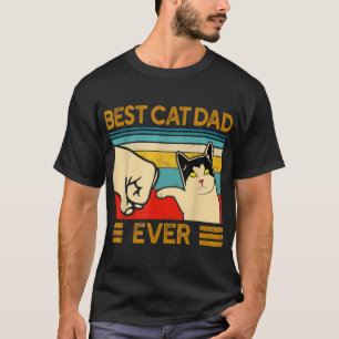 Best Cat Dad Ever Funny Cat Daddy T-Shirt
