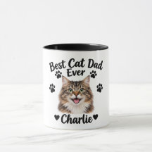 Best Cat Dad Ever Funny Cat Lover Gift – Personali