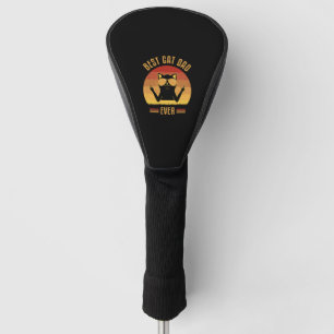 Best Cat Dad Ever Golf Head Cover