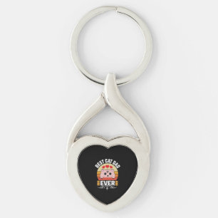 Best Cat Dad Ever Key Ring