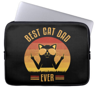 Best Cat Dad Ever         Laptop Sleeve